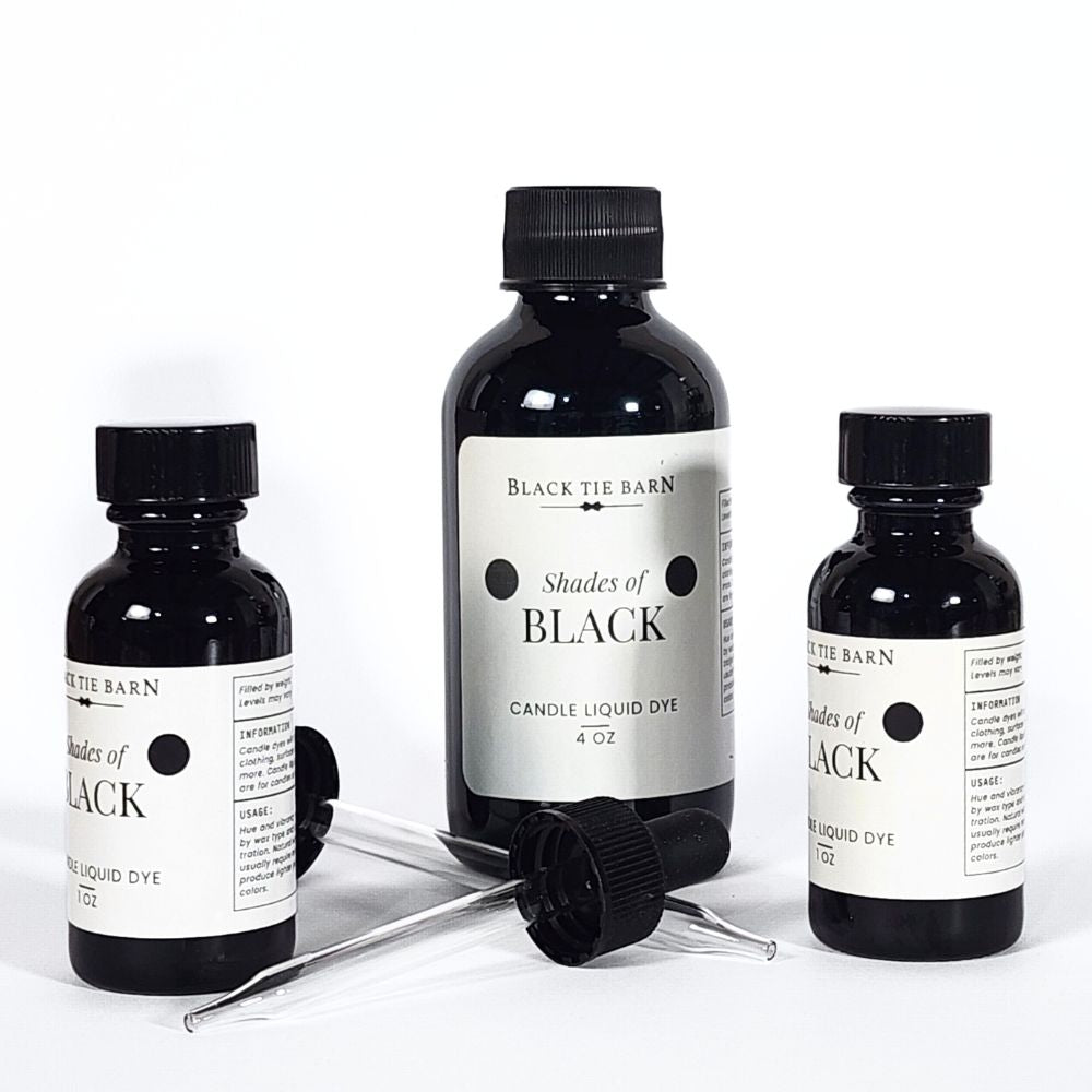 Shades of Black (Liquid Candle Dye)
