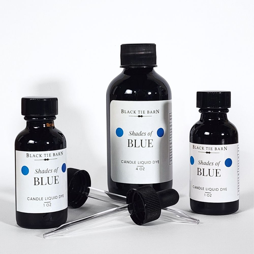 Shades of Blue (Liquid Candle Dye)