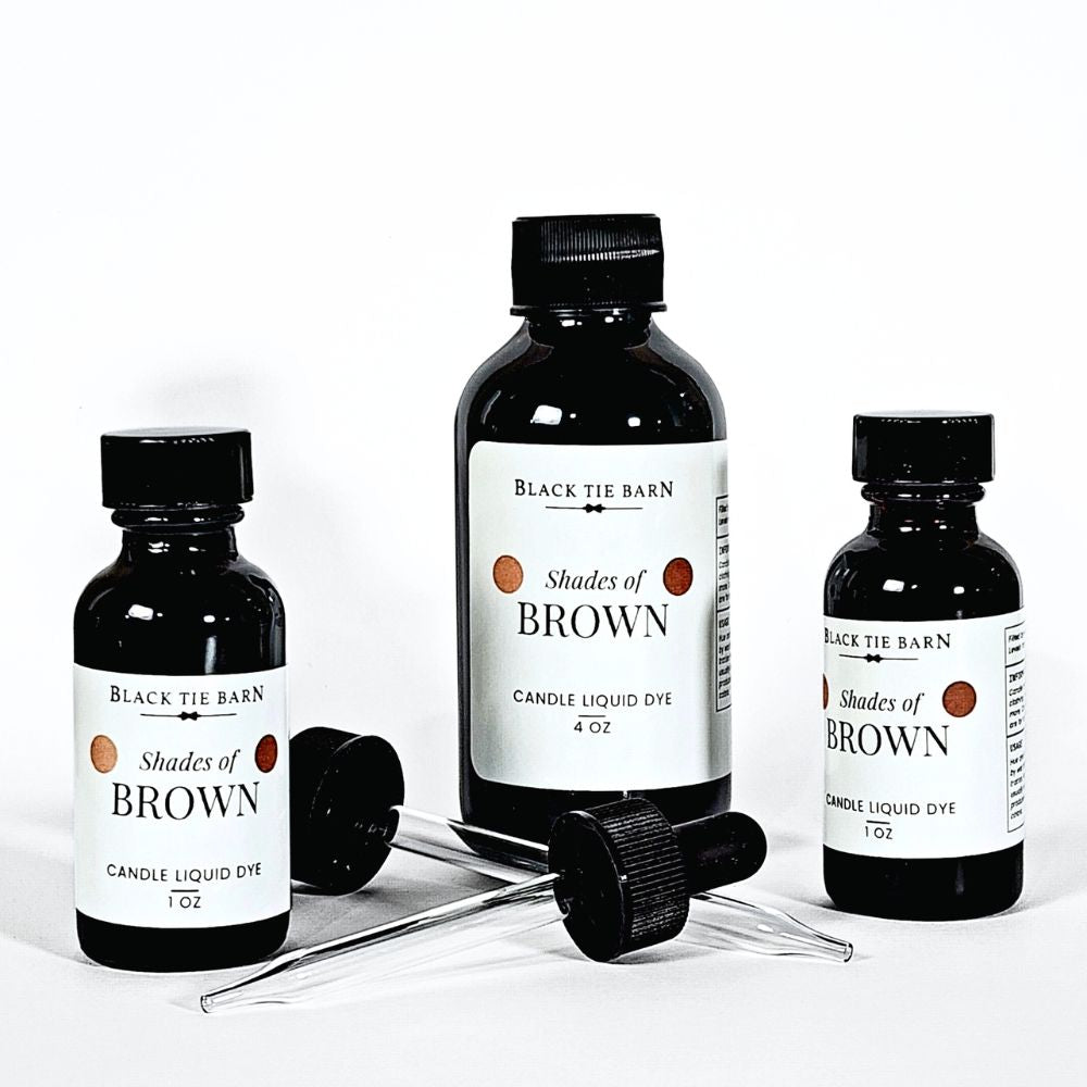 Shades of Brown (Liquid Candle Dye)
