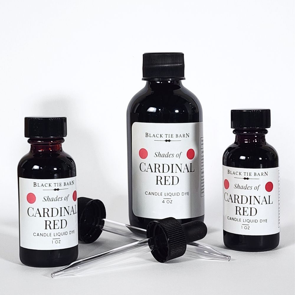 Shades of Cardinal Red (Liquid Candle Dye)
