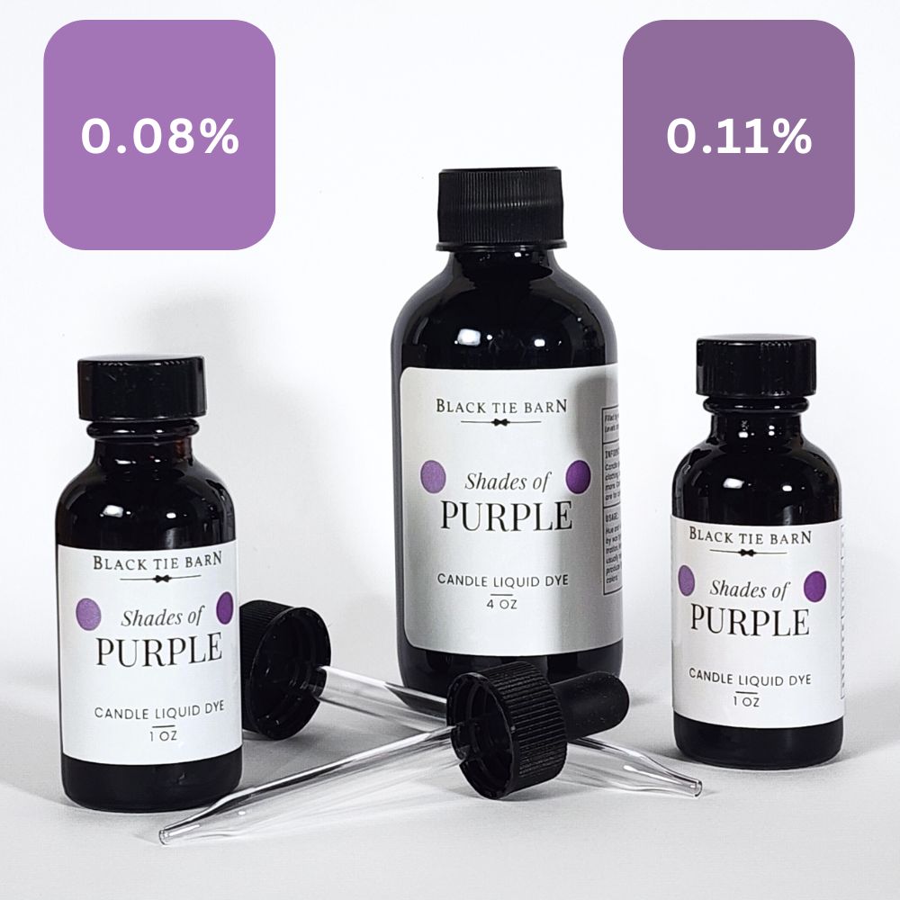 Shades of Purple (Liquid Candle Dye)