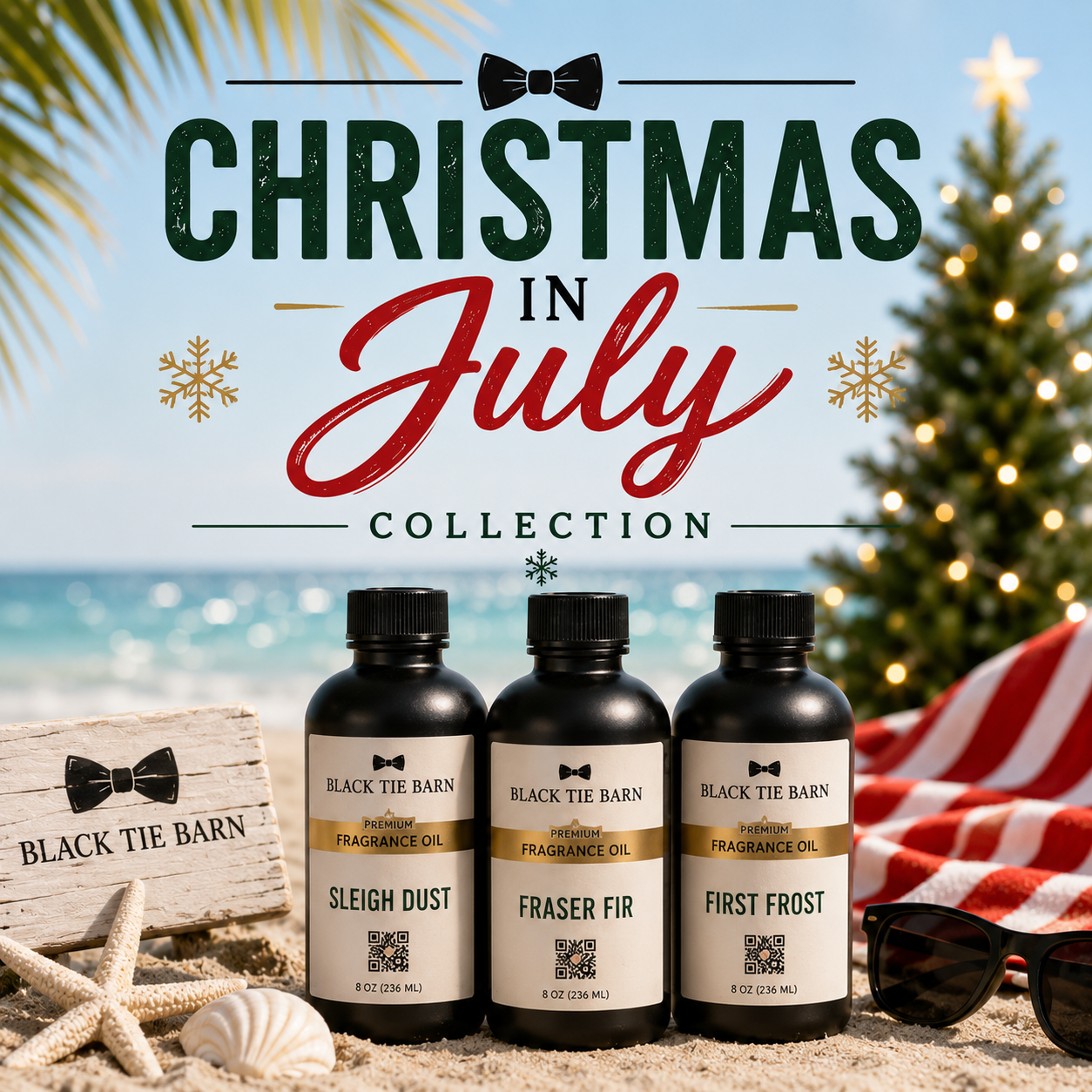 'Christmas in July' Fragrance Oils