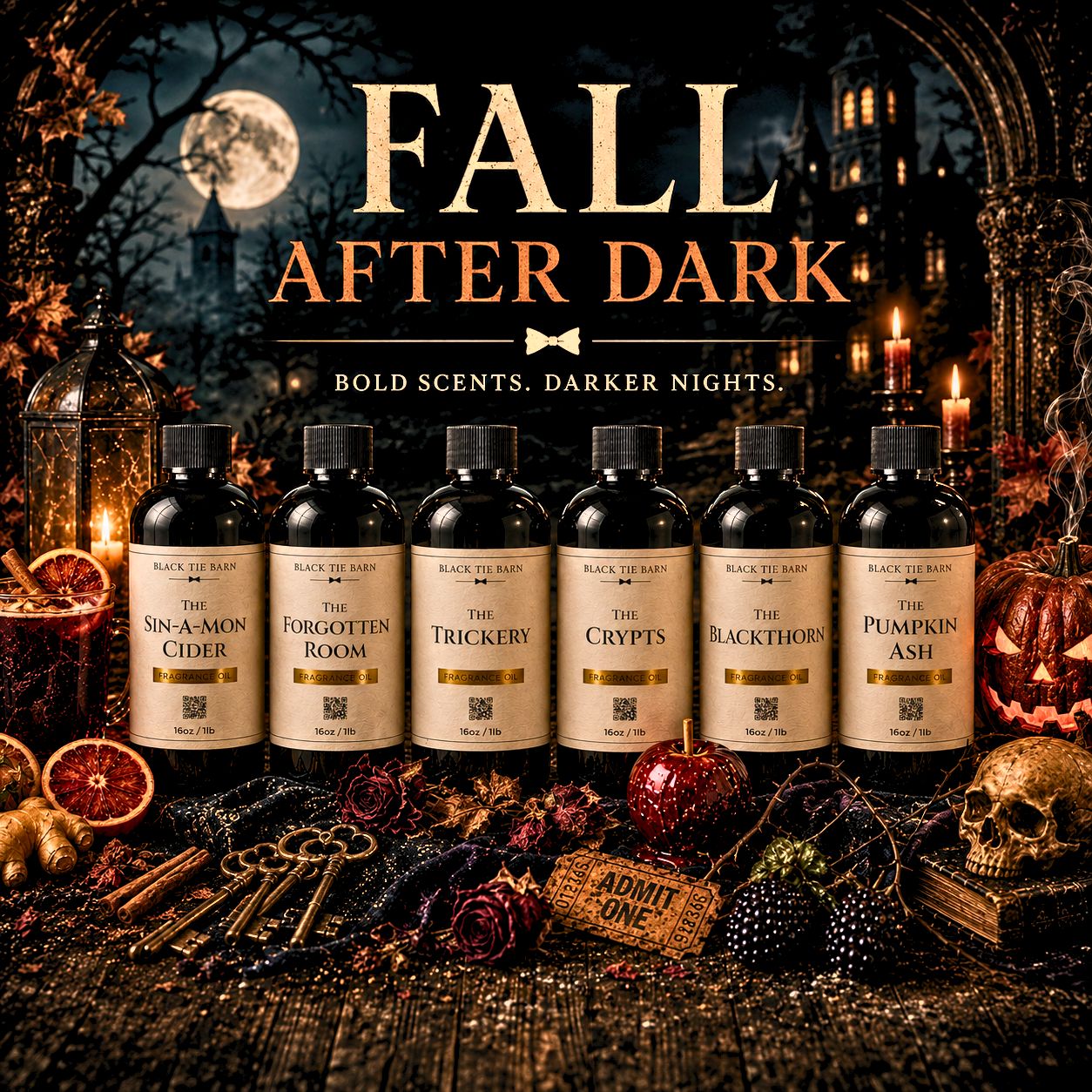 The FALL AFTER DARK Fragrance Collection