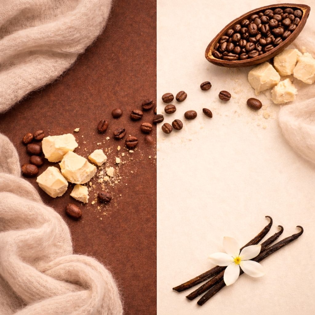 CASHMERE + COCOA BUTTER