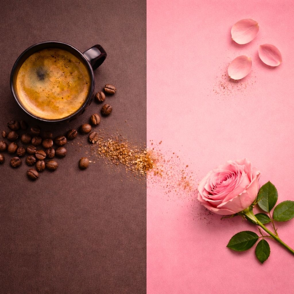 COFFEE + ROSE