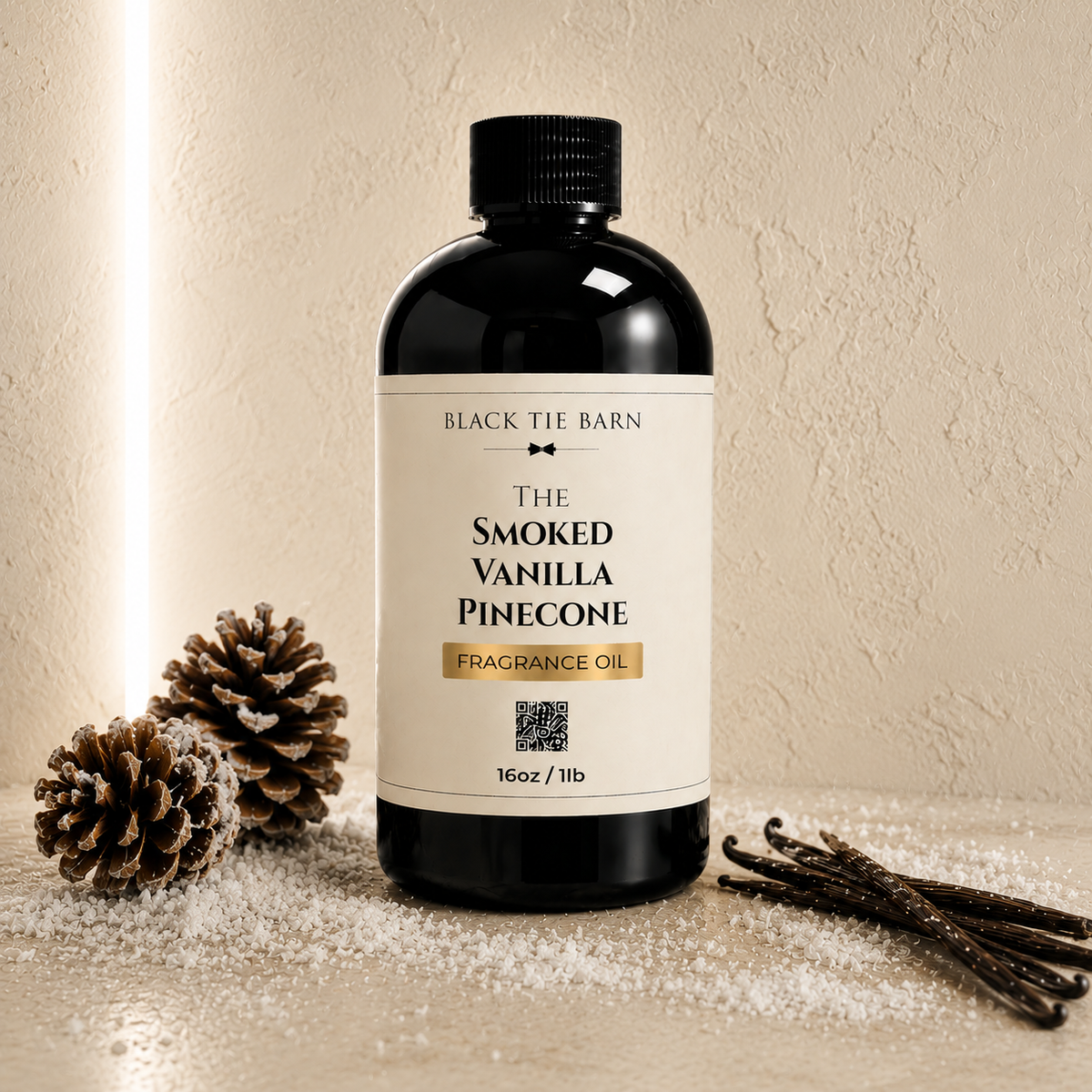 SMOKED VANILLA PINECONE