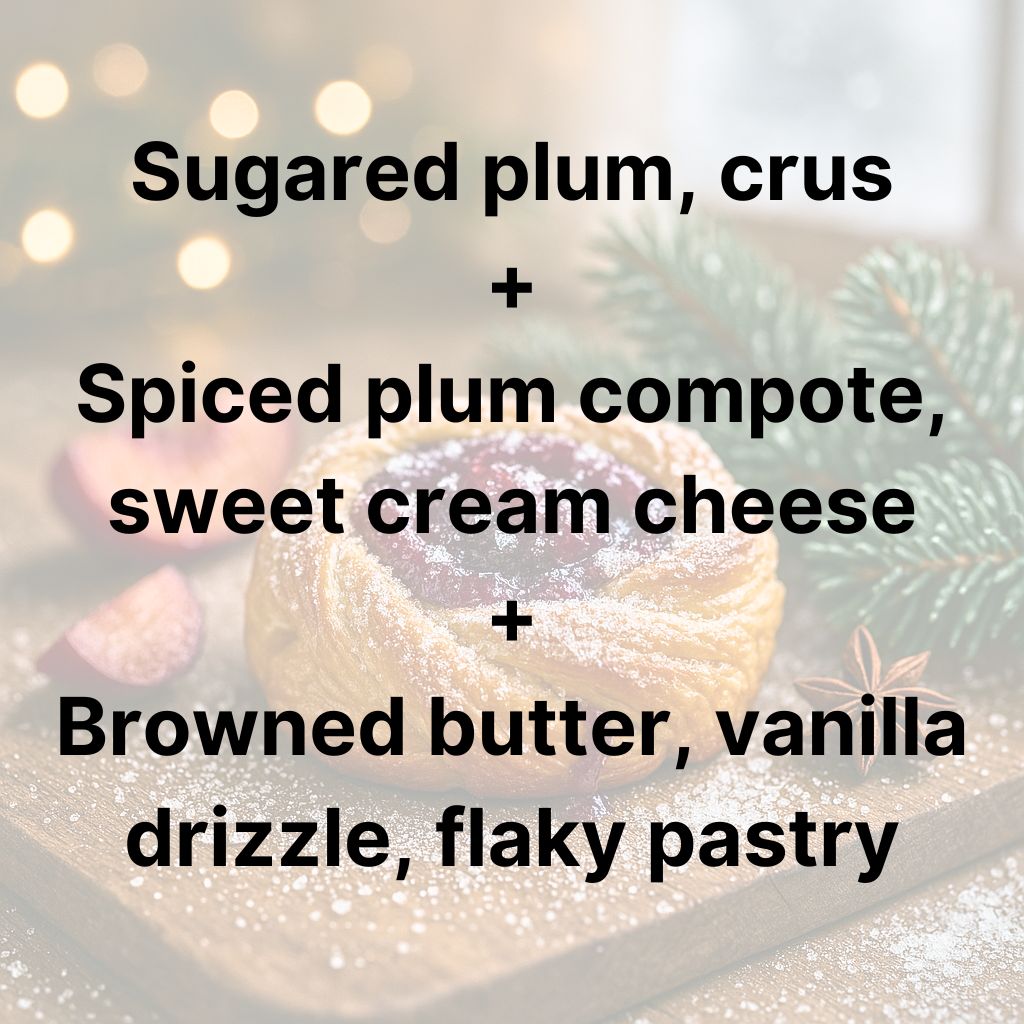 THE SUGAR PLUM DANISH