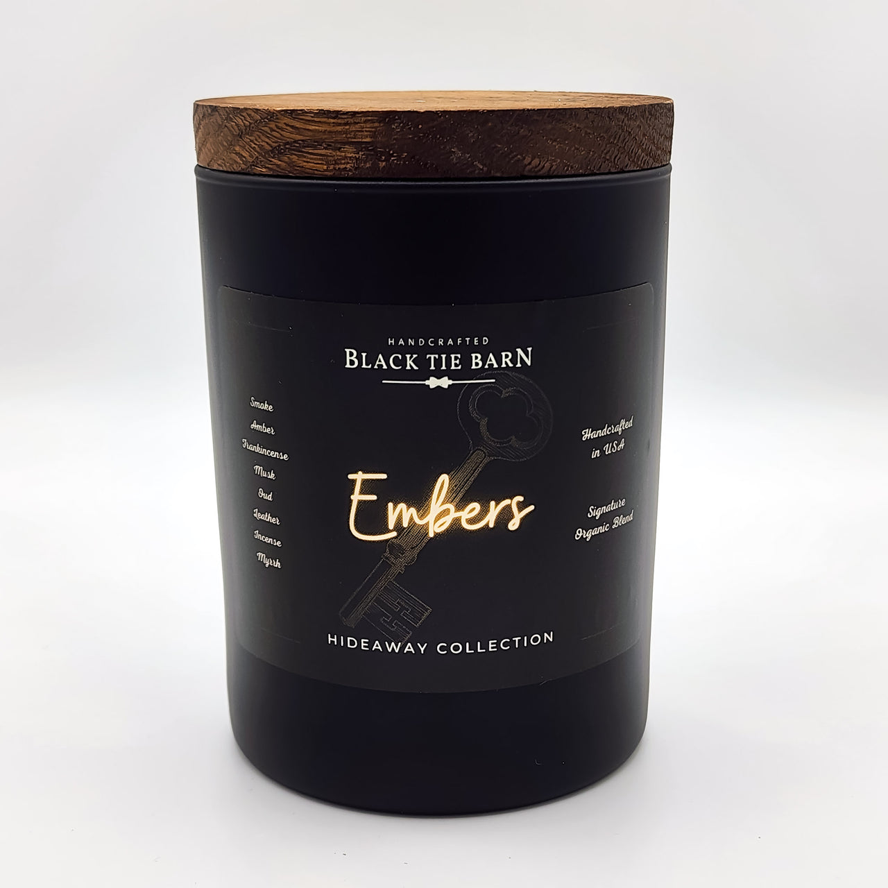 Embers | Hideaway Collection Wood-Wick Candle (10oz)