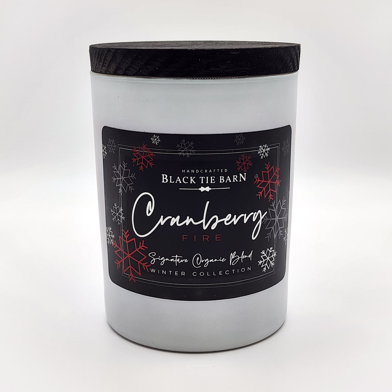 Cranberry Fire | Winter Wood-Wick Candle (10oz)